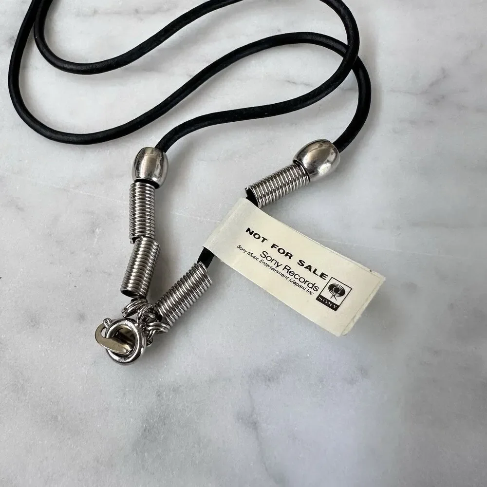 Vintage Pearl Jam Alive Stickman Necklace 90s Promotional Gift Japan Promo RARE
